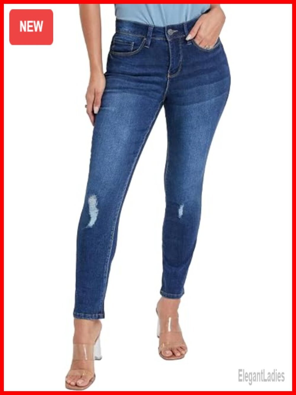 Petite Tummy Control Classic Skinny Jean - Cotton Blend